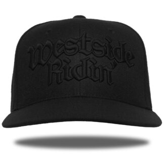 Westside Ridin' <br>Snapback <br>-Black / Black-<br><br>