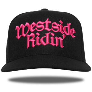 Westside Ridin' <br>Snapback <br>-Black / Pink-<br><br>