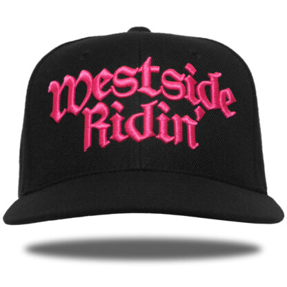 Westside Ridin' <br>Snapback <br>-Black / Pink-<br><br>
