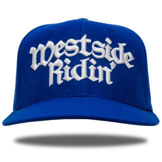 Westside Ridin' <br>Snapback <br>-Royal Blue / White-<br><br>